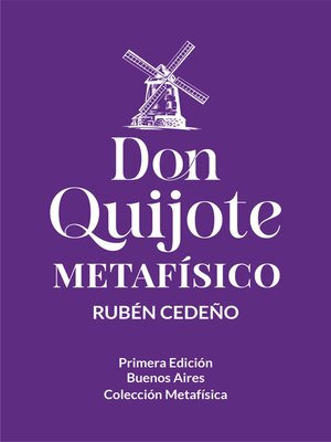 cover image of Don Quijote Metafísico